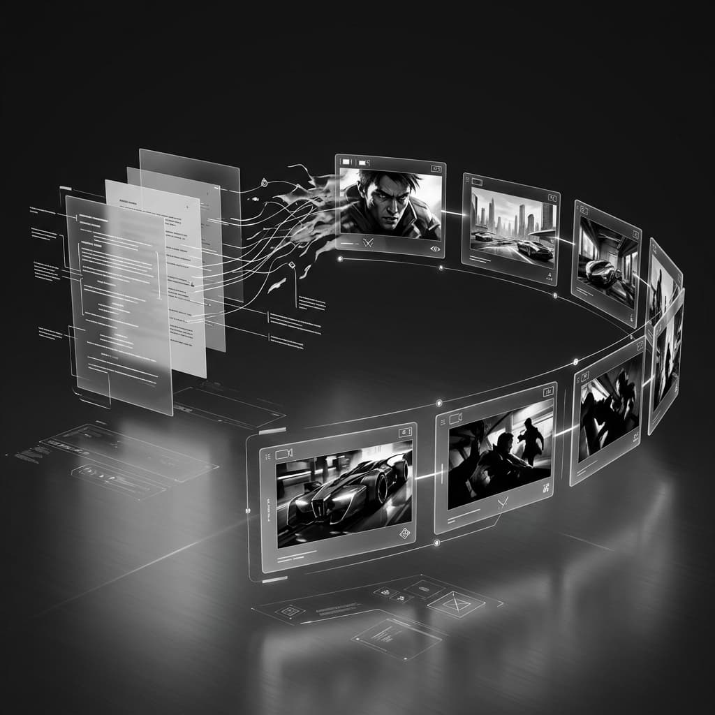 Senaryo ve storyboard sistemi